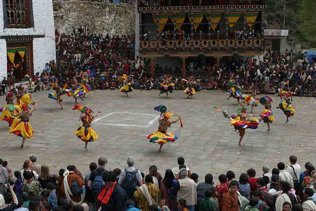 Participate in Festival of Bhutan