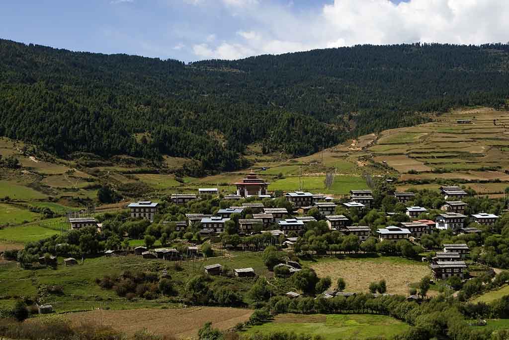 Ura valley Bhutan 