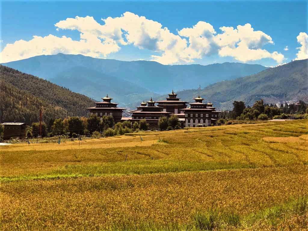 Places to visit in Thimphu : Tashichho Dzong,