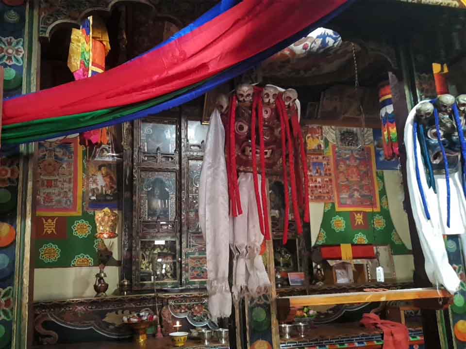 Bhutan Homestay-Altar Room