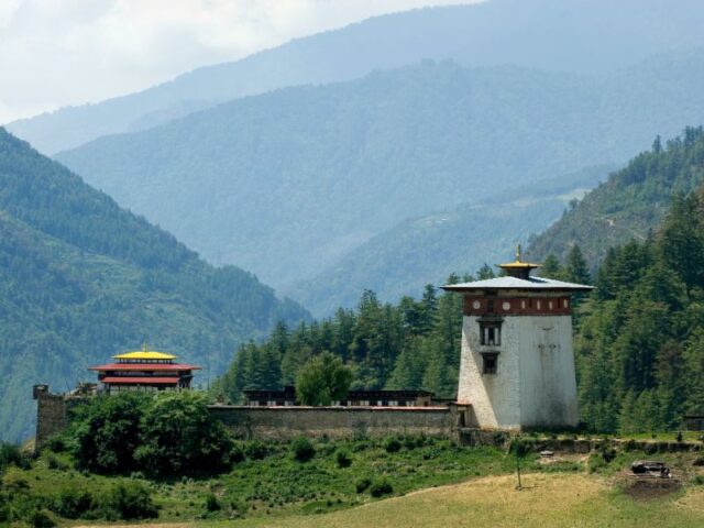 Dobji Dzong at Haa Valley