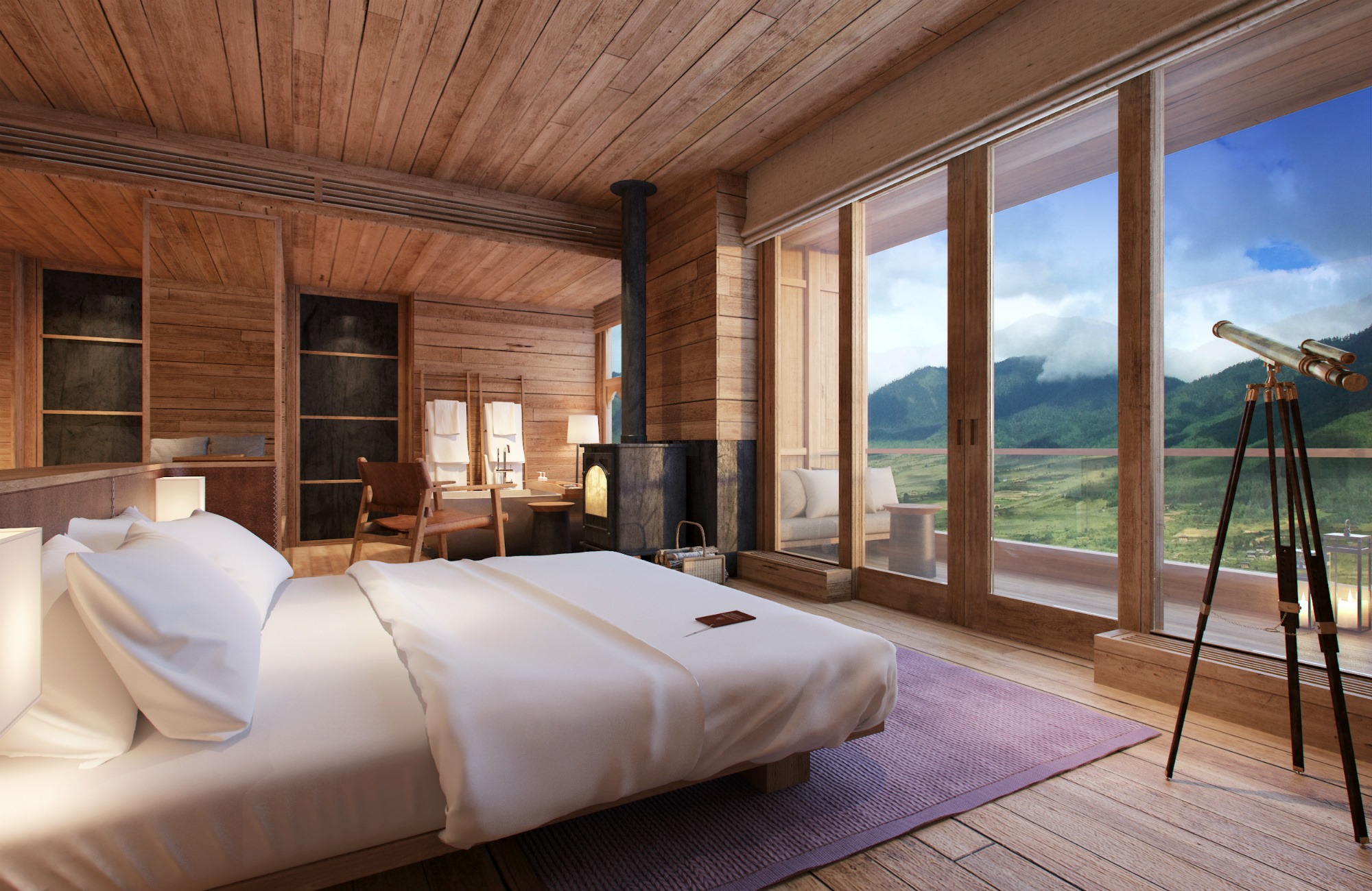 luxury hotels in bhutan